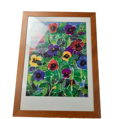 Lisa Keany, Painting, Watercolor on Paper, Framed-TCS-1250568