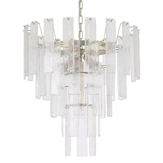 Listeri Suspension Lamp Ø70 Cm Made in Italy in Murano Glass