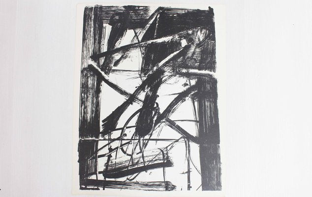 Lithograph of the Swiss Artist Bernd Völkle 1963-BQF-1235799