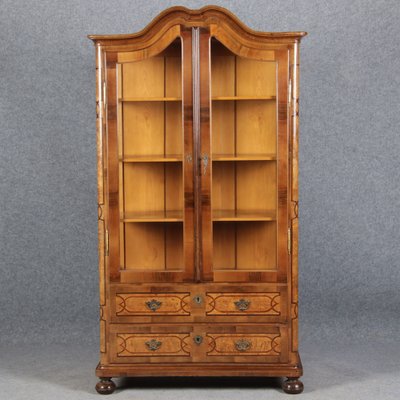 Little 19th Century Baroque Showcase Walnut, 1950s-DXD-1703576