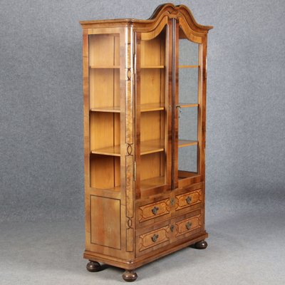 Little 19th Century Baroque Showcase Walnut, 1950s-DXD-1703576