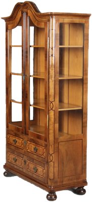 Little 19th Century Baroque Showcase Walnut, 1950s-DXD-1703576