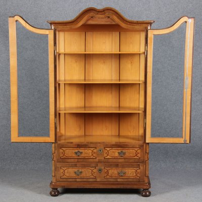 Little 19th Century Baroque Showcase Walnut, 1950s-DXD-1703576