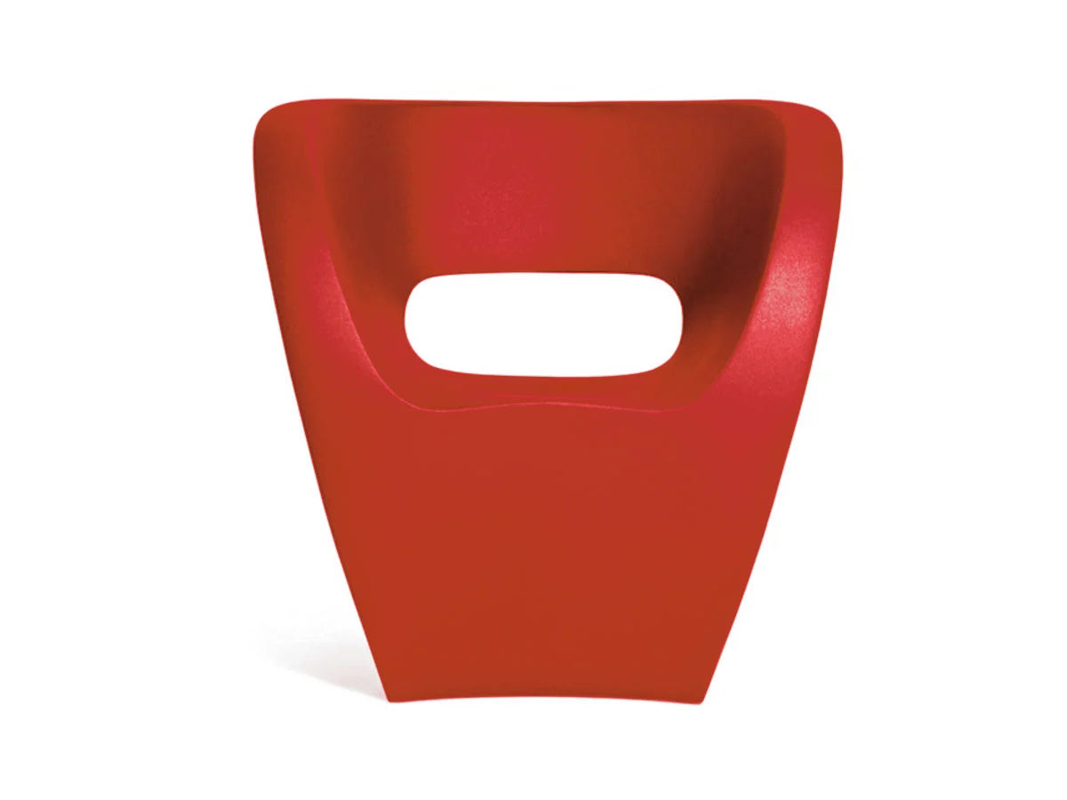 LITTLE ALBERT - Polyethylene easy chair with armrests