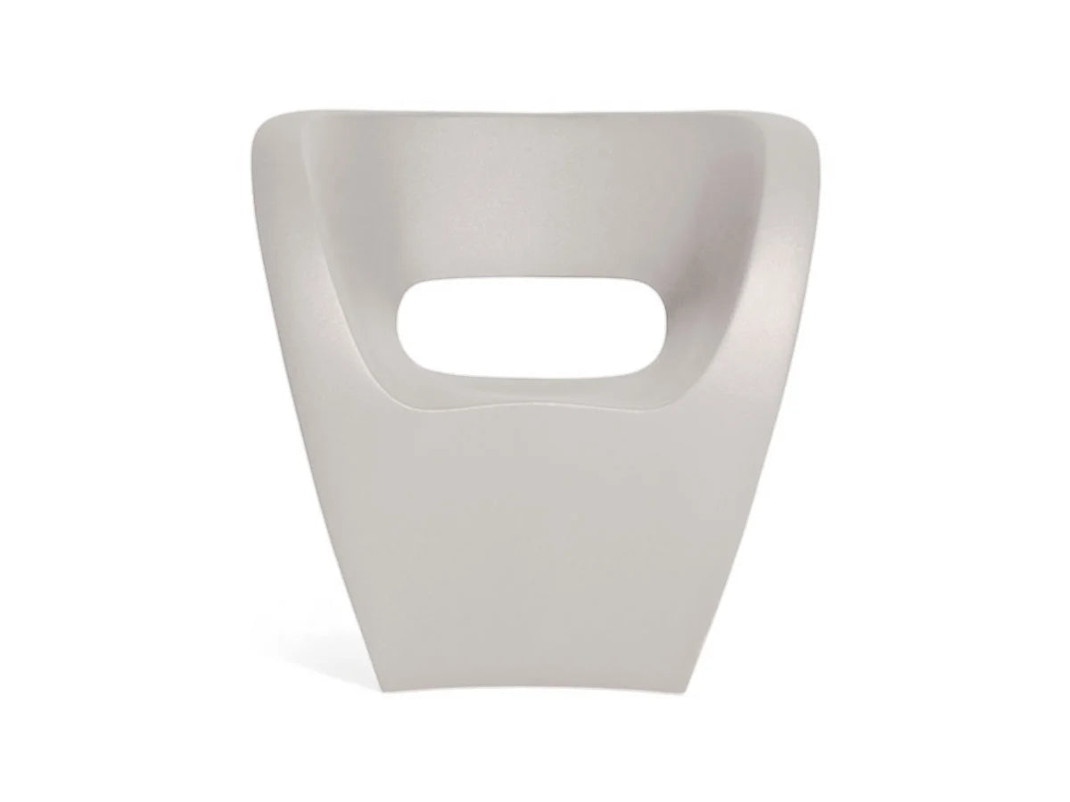 LITTLE ALBERT - Polyethylene easy chair with armrests