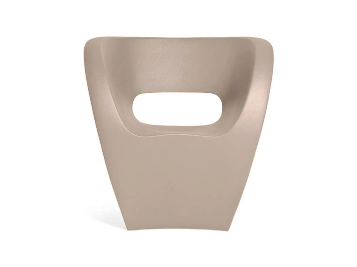 LITTLE ALBERT - Polyethylene easy chair with armrests