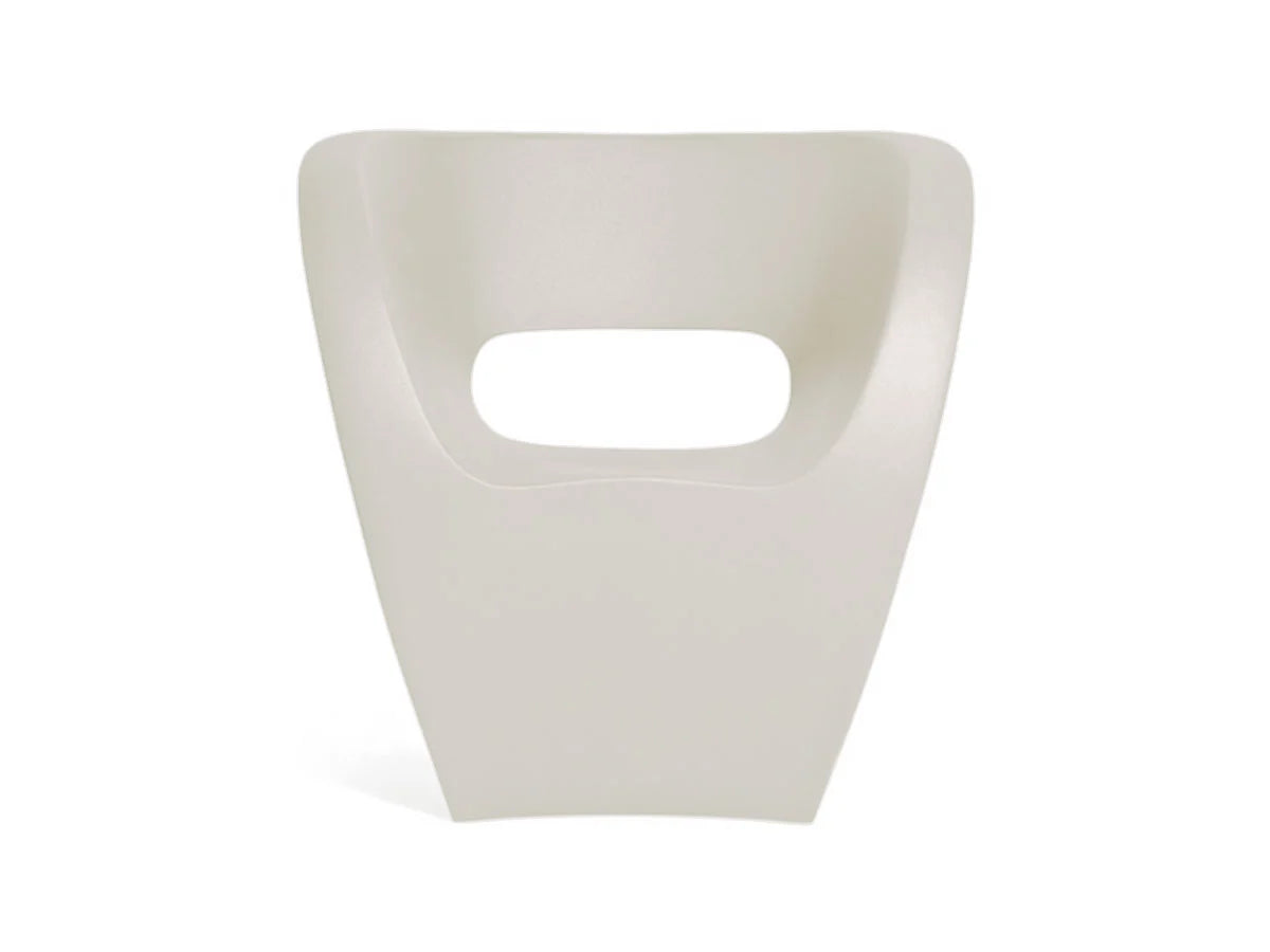 LITTLE ALBERT - Polyethylene easy chair with armrests