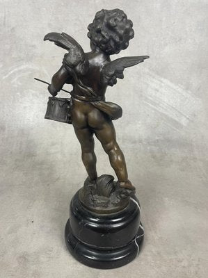 Little Angel Drum, Hippolyte Francois Moreau, Bronze-SDV-958197