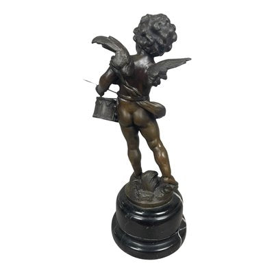 Little Angel Drum, Hippolyte Francois Moreau, Bronze-SDV-958197