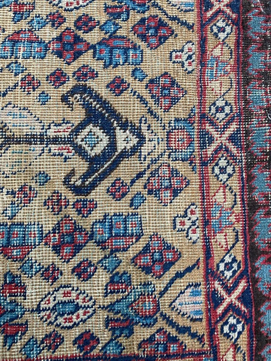 Little Antique Tabriz Rug