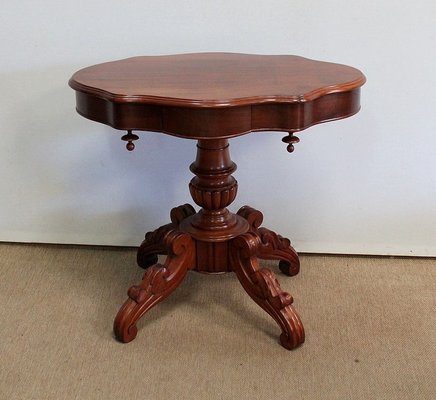 Little Mahogany Violin Table, Late 19th Century-RVK-1031009