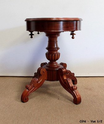 Little Mahogany Violin Table, Late 19th Century-RVK-1031009