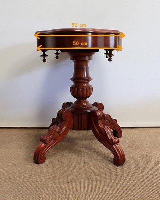 Little Mahogany Violin Table, Late 19th Century-RVK-1031009