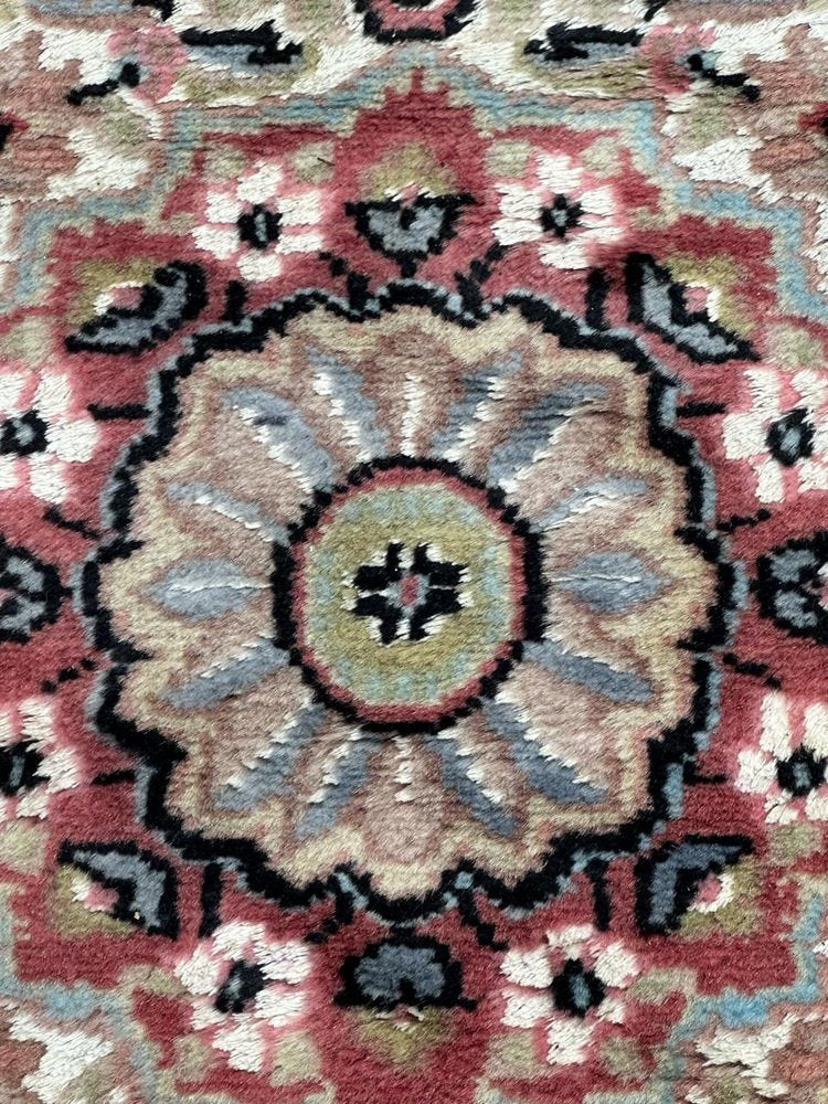 Little Vintage Silk and Wool Pakistani Rug from Bobyrugs, 1980s