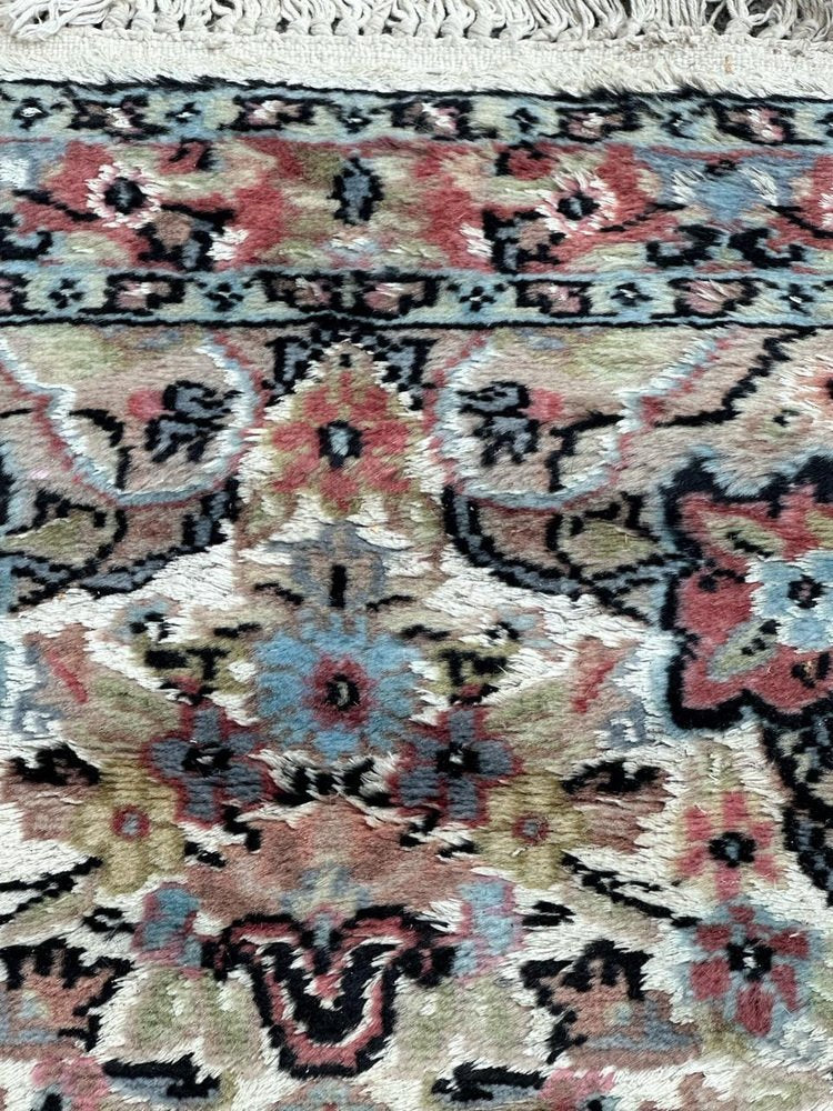 Little Vintage Silk and Wool Pakistani Rug from Bobyrugs, 1980s