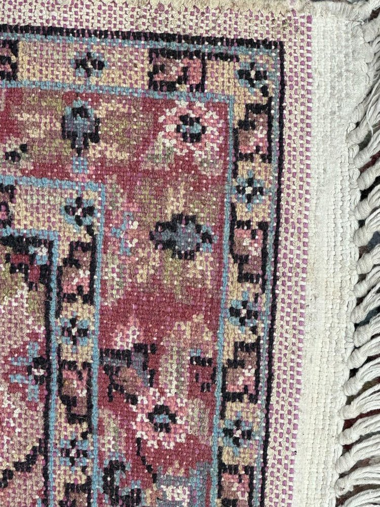 Little Vintage Silk and Wool Pakistani Rug from Bobyrugs, 1980s