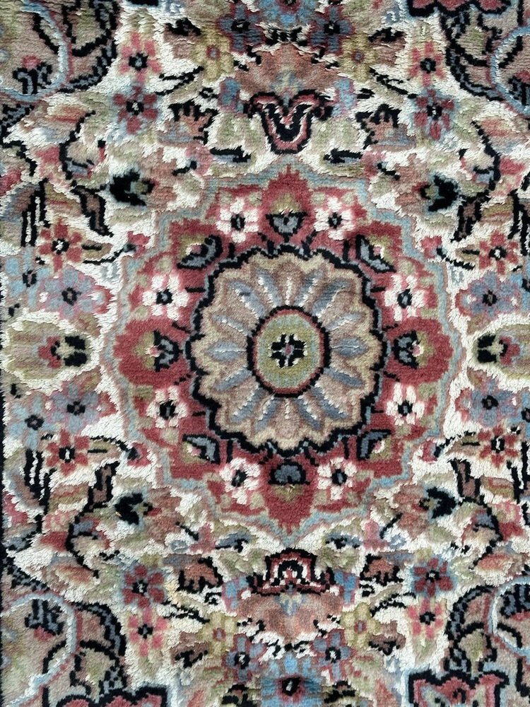 Little Vintage Silk and Wool Pakistani Rug from Bobyrugs, 1980s