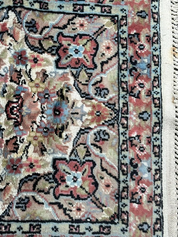 Little Vintage Silk and Wool Pakistani Rug from Bobyrugs, 1980s