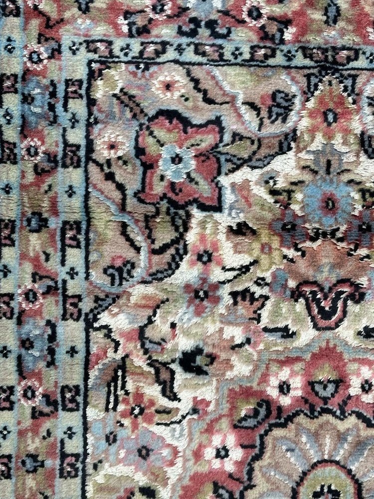 Little Vintage Silk and Wool Pakistani Rug from Bobyrugs, 1980s