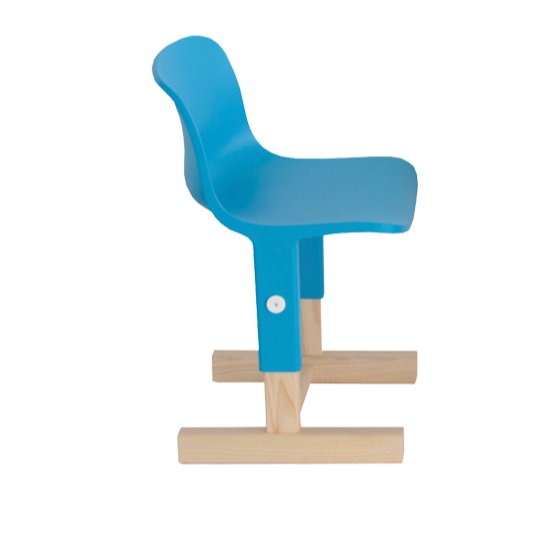 LITTLE BIG - Height-adjustable polypropylene kids chair