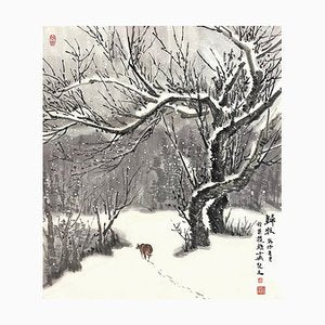 Liu Ziyu, Forest After Snow, 2023, Ink on Paper-CHG-2030589