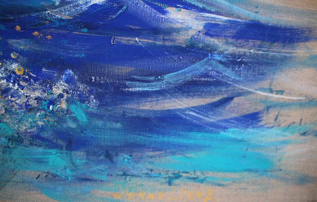 Liubov Juravliova, Vague, 2022, Acrylic on Canvas-CHG-2030745