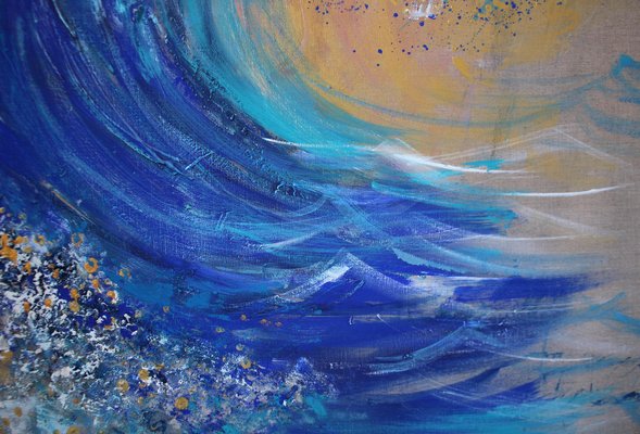 Liubov Juravliova, Vague, 2022, Acrylic on Canvas-CHG-2030745