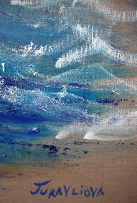 Liubov Juravliova, Vague, 2022, Acrylic on Canvas-CHG-2030745