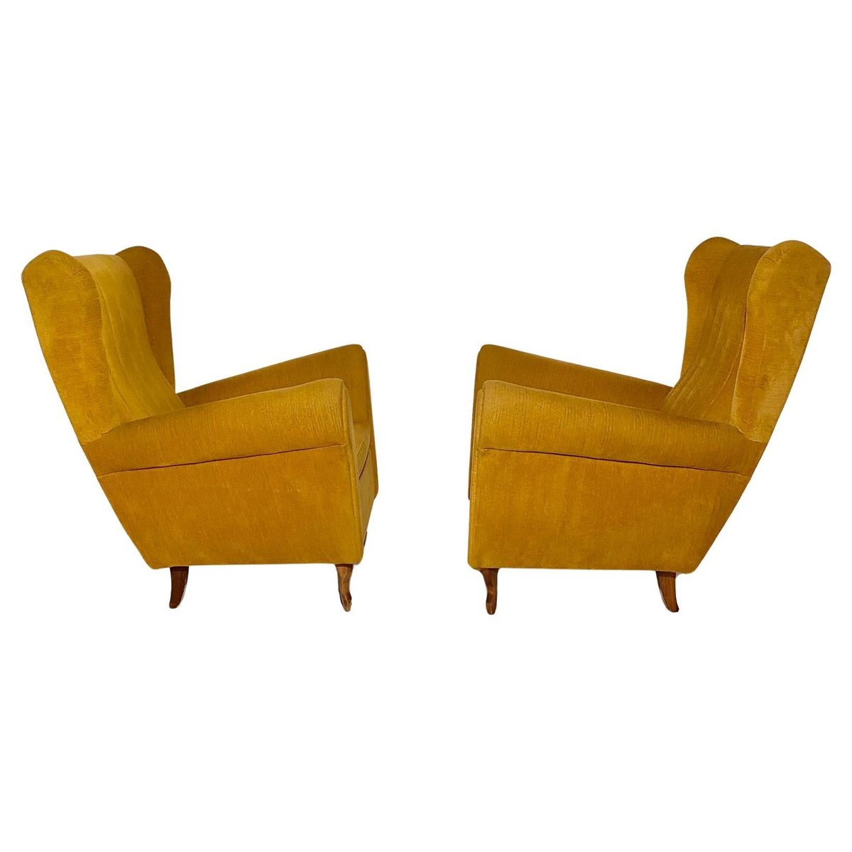 Living Room Set attributed to Gio Ponti, 1950s, Italy, Set of 3