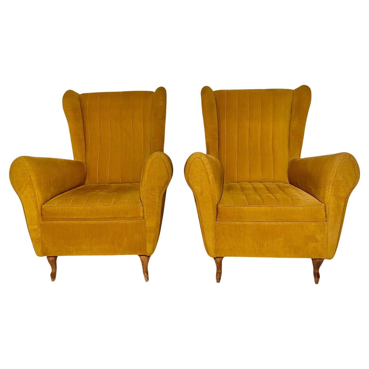 Living Room Set attributed to Gio Ponti, 1950s, Italy, Set of 3