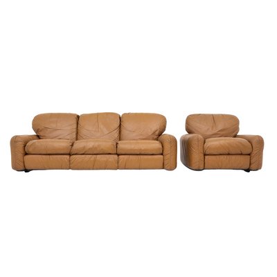 Living Room Set by Arrigo Arrigoni for Industrial Group Busnelli, Italy, 1970s, Set of 2-UPW-1735914