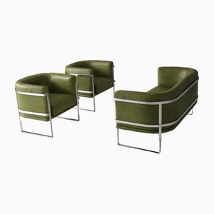 Living Room Set by Claudio Salocchi for Luigi Sormani, 1970s, Set of 3-DXL-2023198