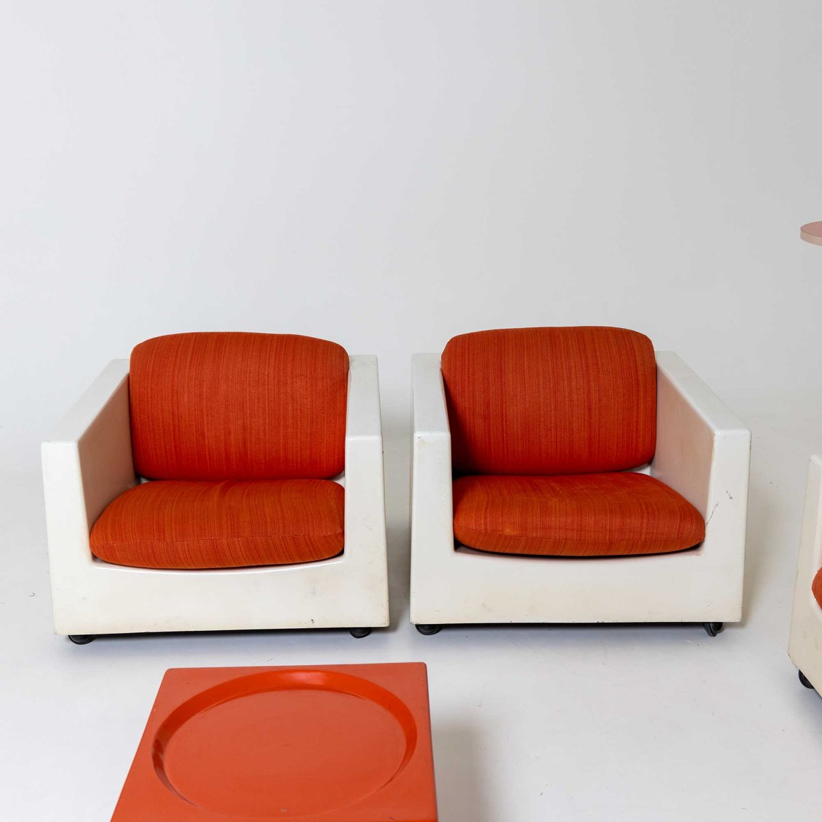 Living Room Set by Ico Parisi for Mim, Italy, 1960s, Set of 5