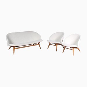 Living Room Set by Theo Ruth for Artifort, Netherlands, 1950s, Set of 3-GG-1706837