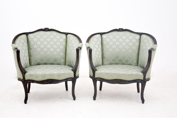 Living Room Set, France, 1870s, Set of 3-BXB-1704496