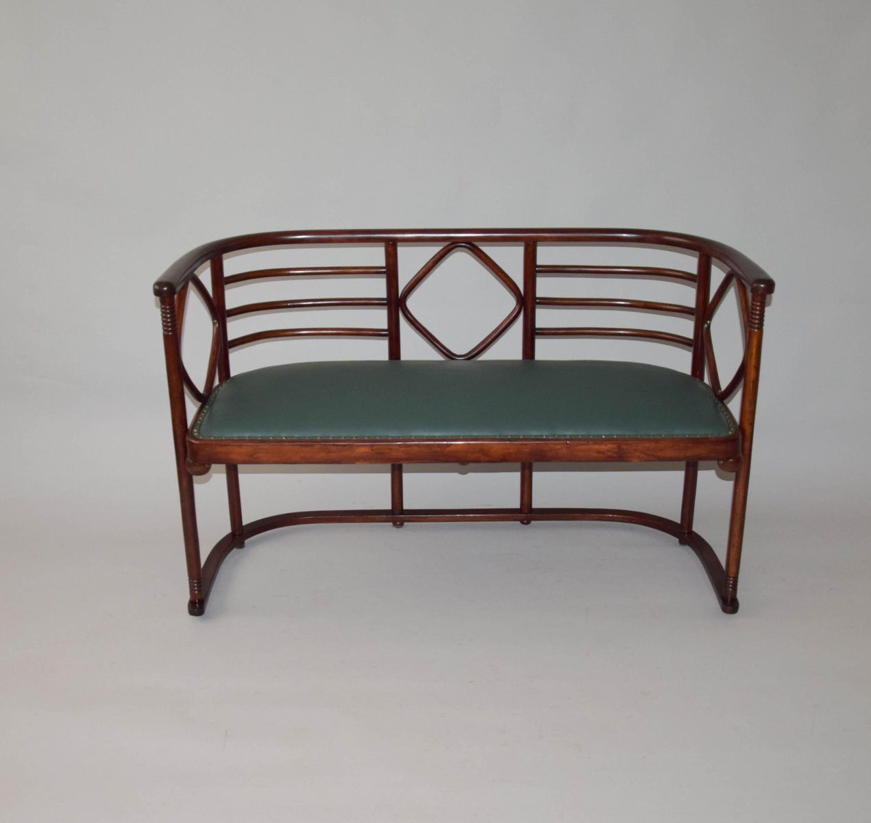 Living Room Sofa & Armchairs attributed to Josef Hoffmann, 1900s, Set of 3