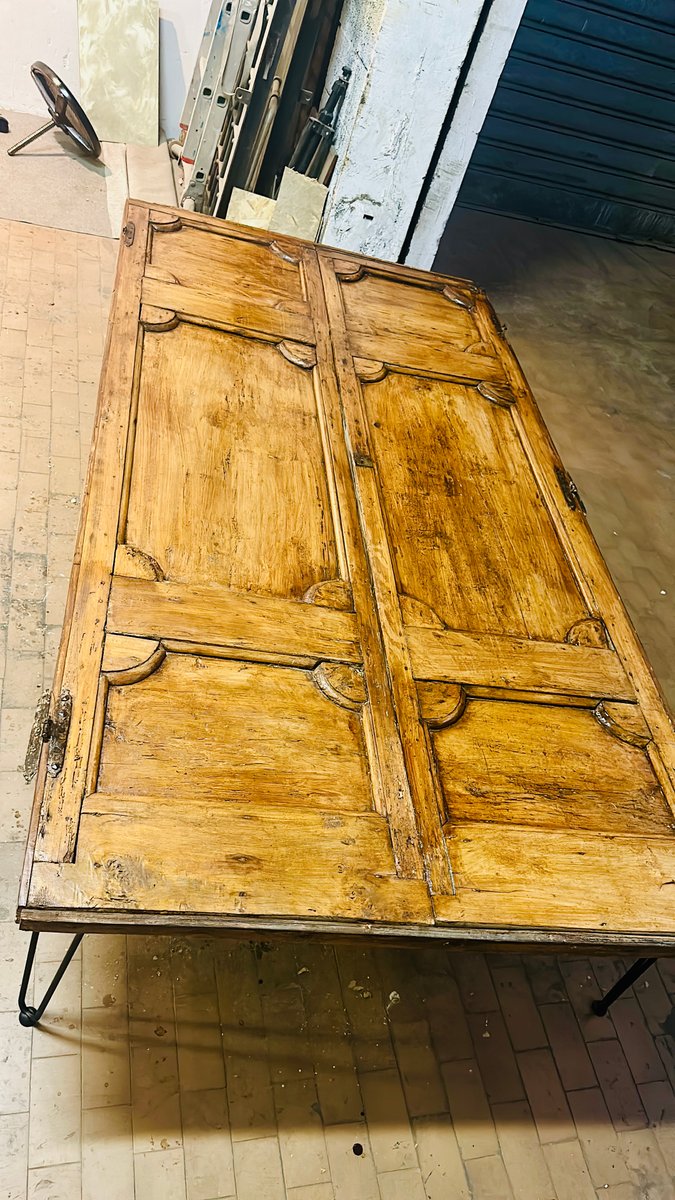 Living Room Table with Door, 1600s