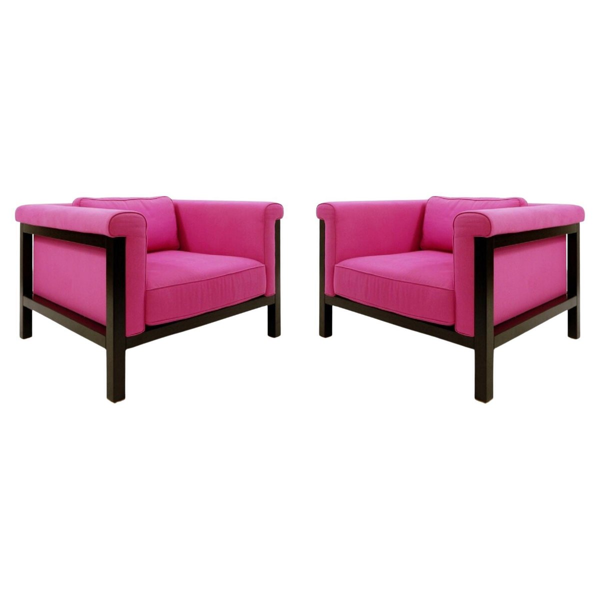 Livourne Serie 800 Luxe Armchairs by Jules Wabbes, Set of 2