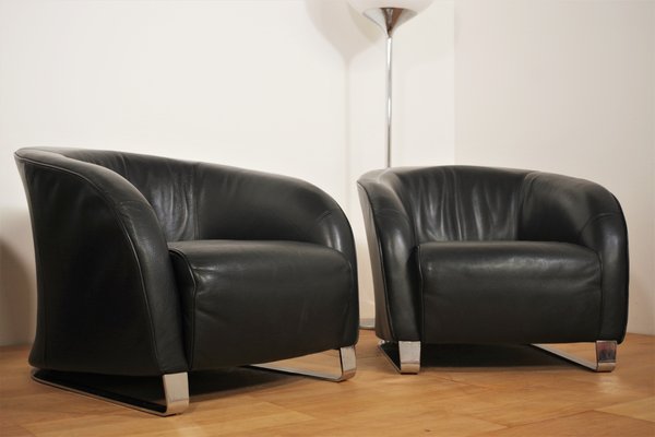 Liz Lounge Chairs from Natuzzi, 2000s, Set of 4-KNM-1034605