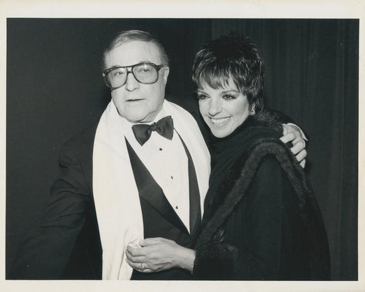 Liza Minelli with Gene Kelly, 1985, Photograph