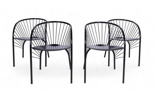 Lizie Armchairs by Paolo Pallucco, 1984, Set of 4