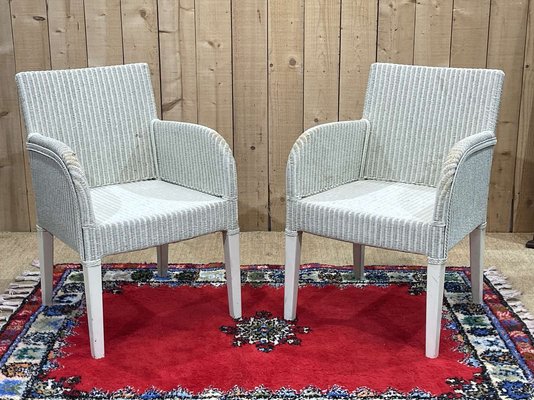 Lloyd Loom Armchairs by Vincent Sheppard, 2000s, Set of 2-QYF-2016373