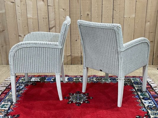 Lloyd Loom Armchairs by Vincent Sheppard, 2000s, Set of 2-QYF-2016373