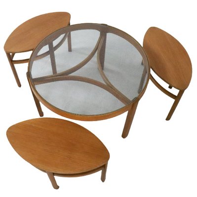 Loggerheads Trinity Coffee & Nesting Tables from Nathan, Set of 4-FYZ-1372823