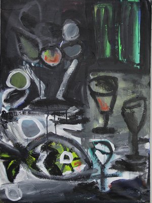 Lola Galanes, Still Life, 2000s, Acrylic on Canvas-NE-1371867