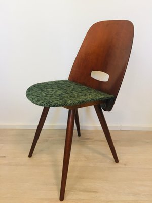 Lollipop Dining Chairs by Frantisek Jirak for Tatra, 1960s, Set of 4-YNX-980980