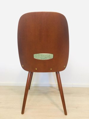 Lollipop Dining Chairs by Frantisek Jirak for Tatra, 1960s, Set of 4-YNX-980980