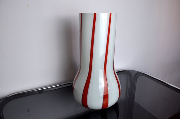 Lollipop Vase in Murano Glass, Italy, 1960s-EJE-1373444