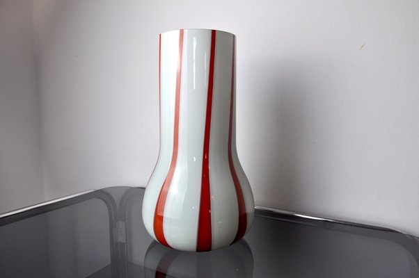 Lollipop Vase in Murano Glass, Italy, 1960s-EJE-1373444