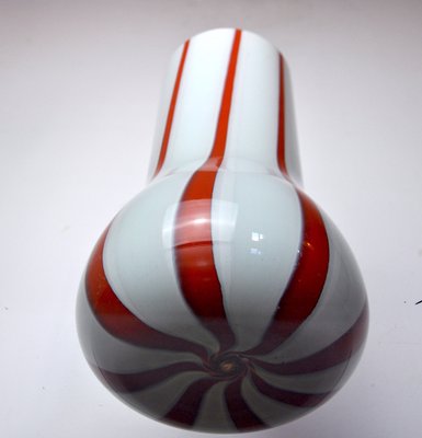 Lollipop Vase in Murano Glass, Italy, 1960s-EJE-1373444